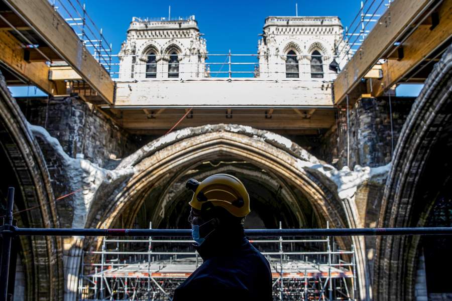 Восстановление собора