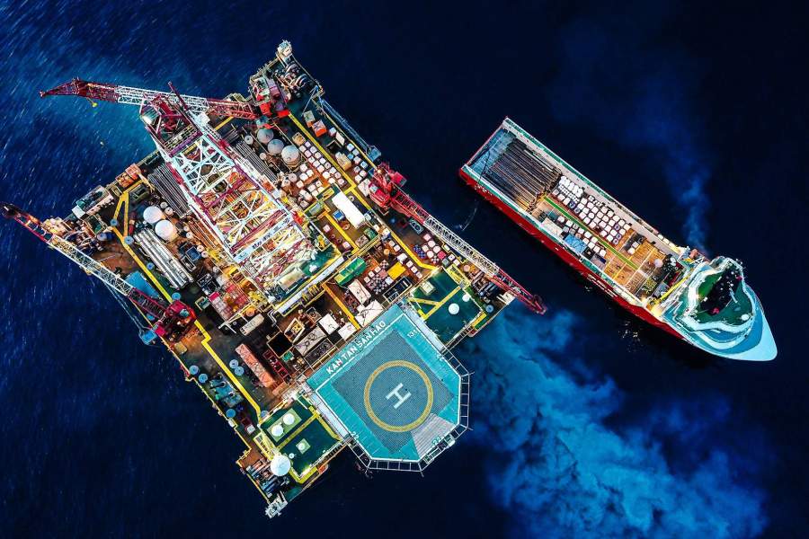 Китайские бурильщики скважин в Южно-Китайском море