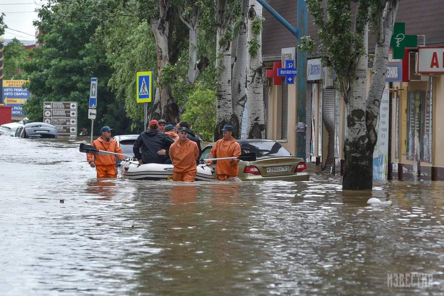 Керчь затопило