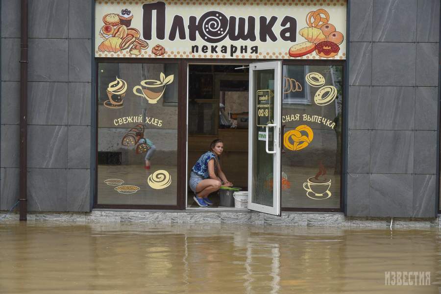 Керчь затопило