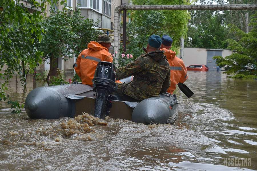 Керчь затопило