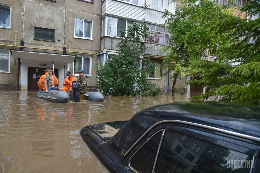 Керчь затопило