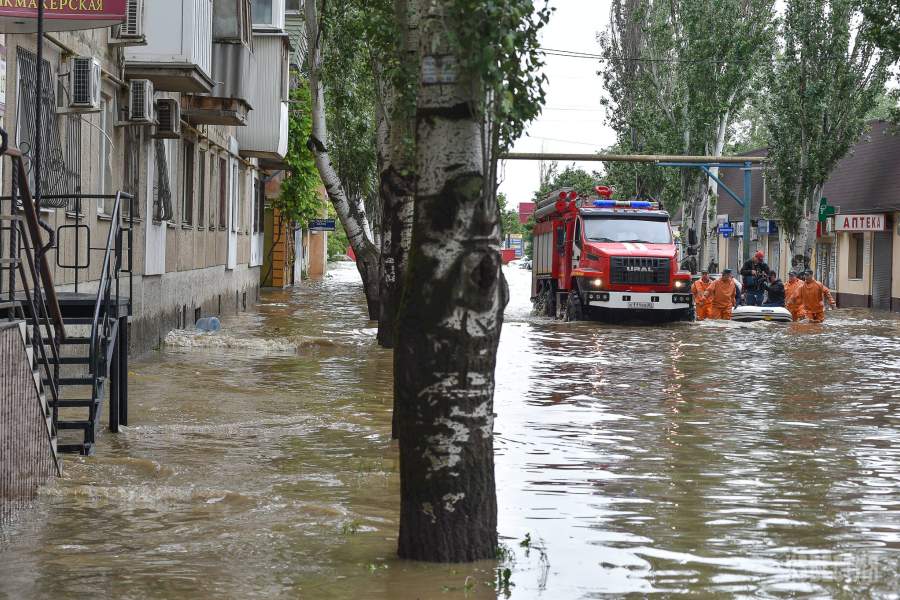 Керчь затопило