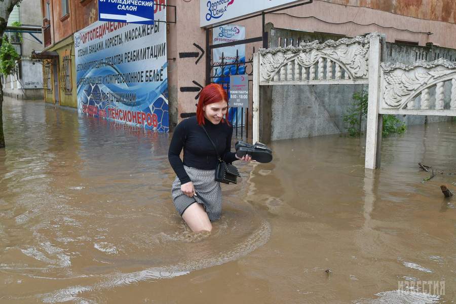 Керчь затопило