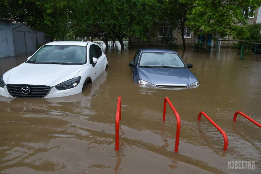 Керчь затопило