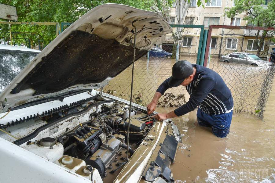 Керчь затопило