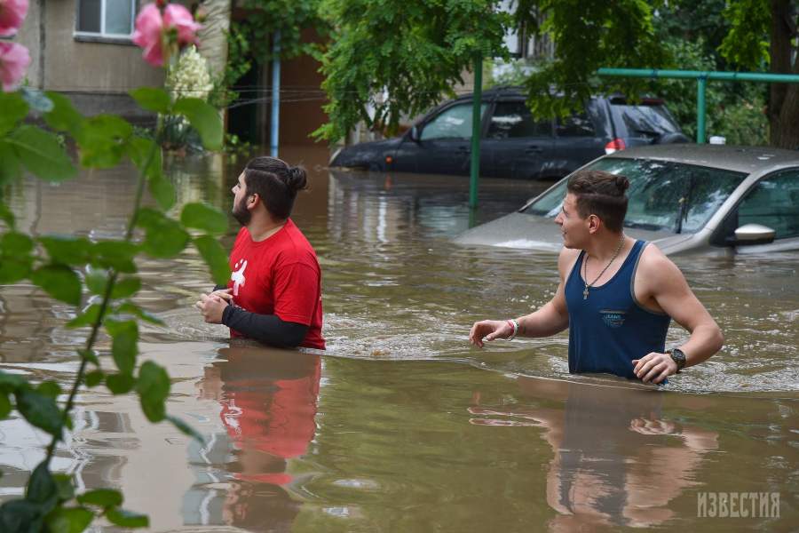Керчь затопило