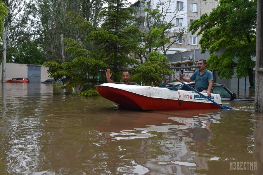 Керчь затопило