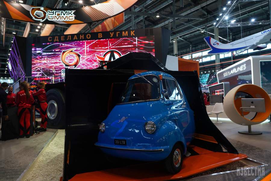 на выставке