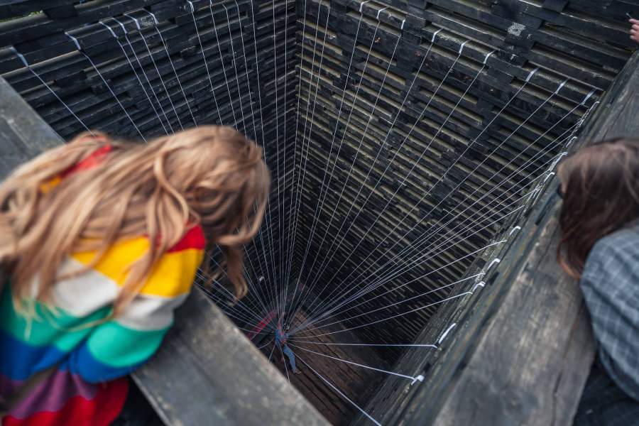 Фестиваль ландшафтных объектов «Архстояние» в арт-парке «Никола-Ленивец»