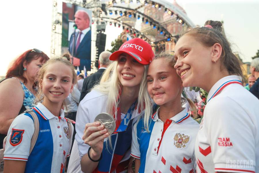 встреча олимпийцев