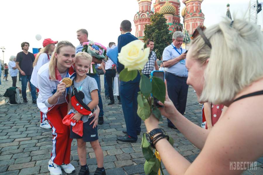 встреча олимпийцев