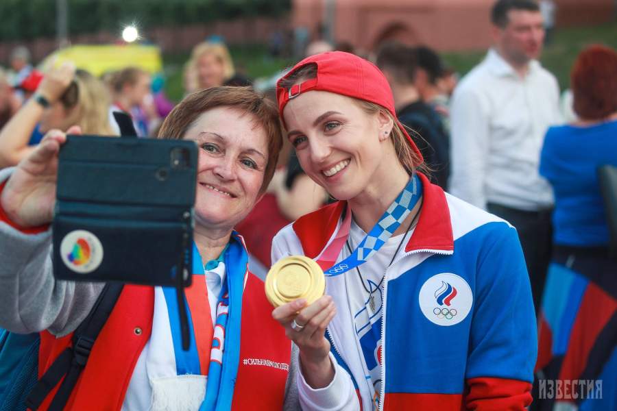 встреча олимпийцев