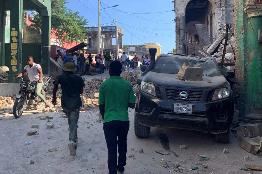 Землетрясение на Гаити