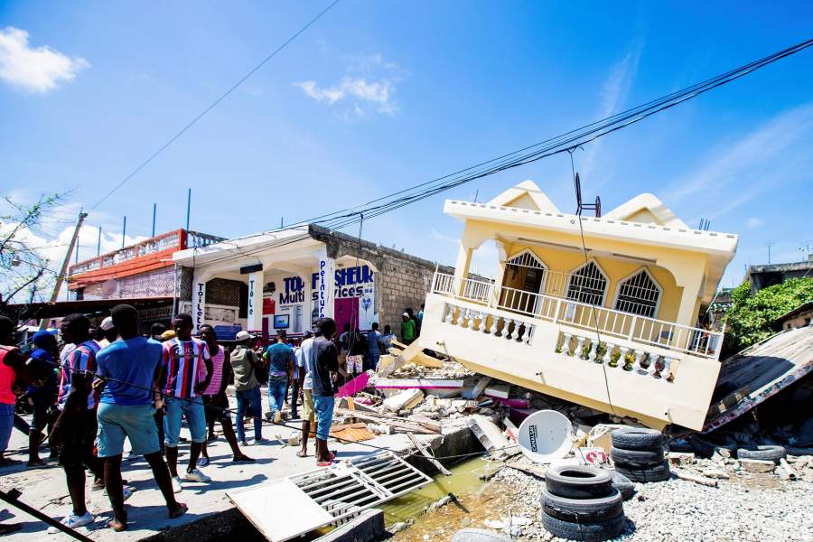 Землетрясение на Гаити