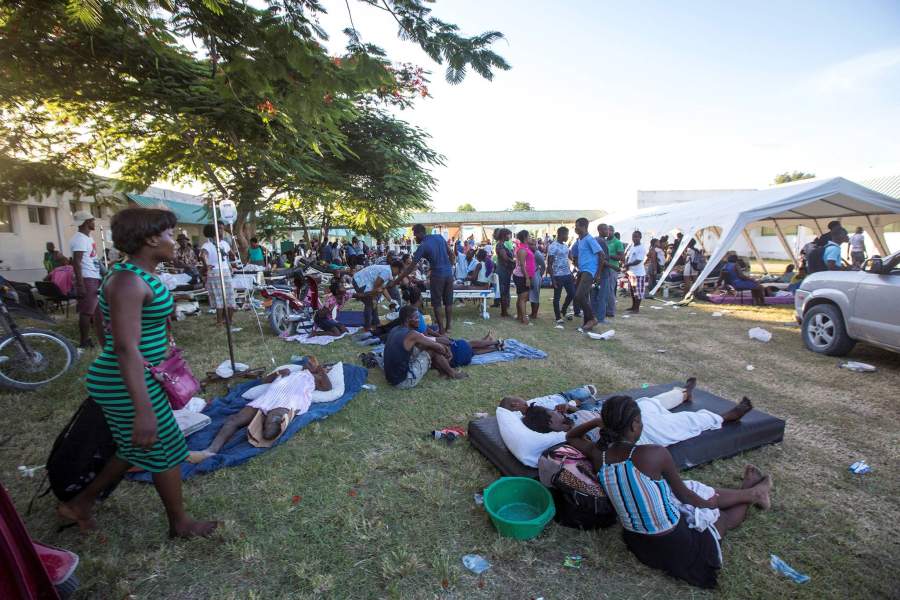 Землетрясение на Гаити