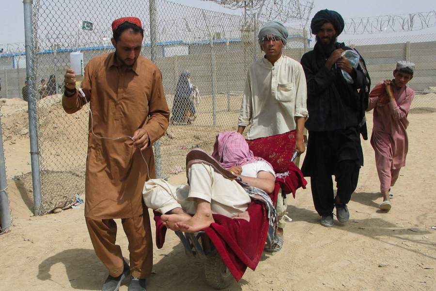 На границе Пакистан/Афганистан