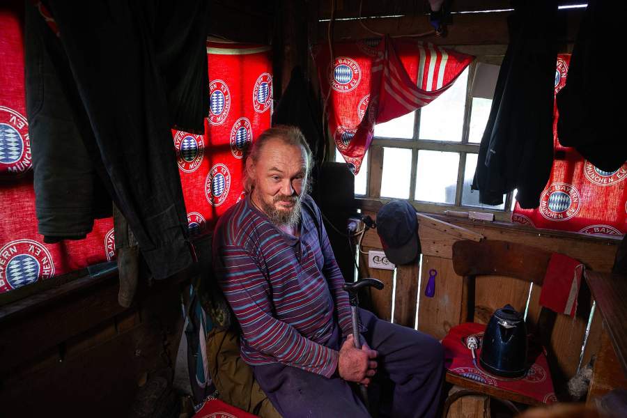 Серёжа, ещё один скиталец