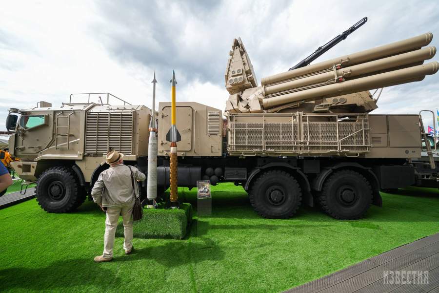 Новейший зенитный комплекс «Панцирь-С1М»