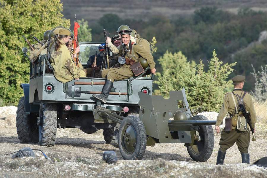 Реконструкция «Битва за Севастополь»