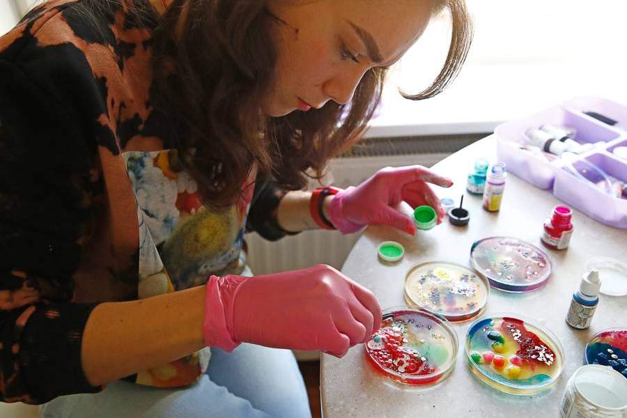 Картины из плесени