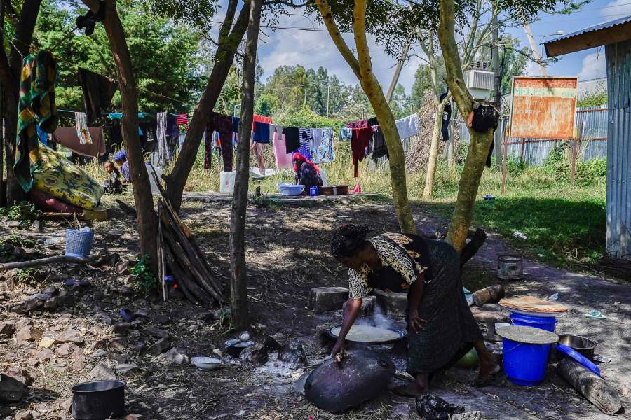 Лагерь, Эфиопия