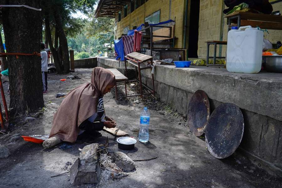 Лагерь, Эфиопия