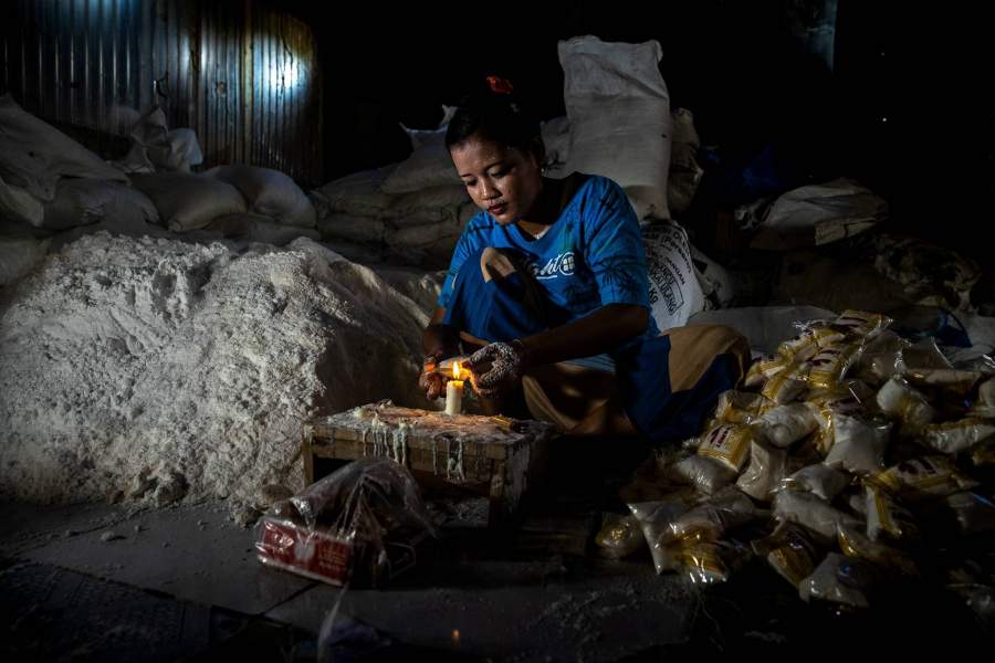 Добыча соли, Индонезия