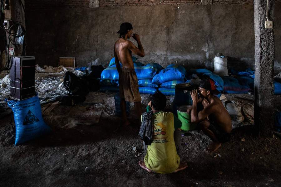 Добыча соли, Индонезия