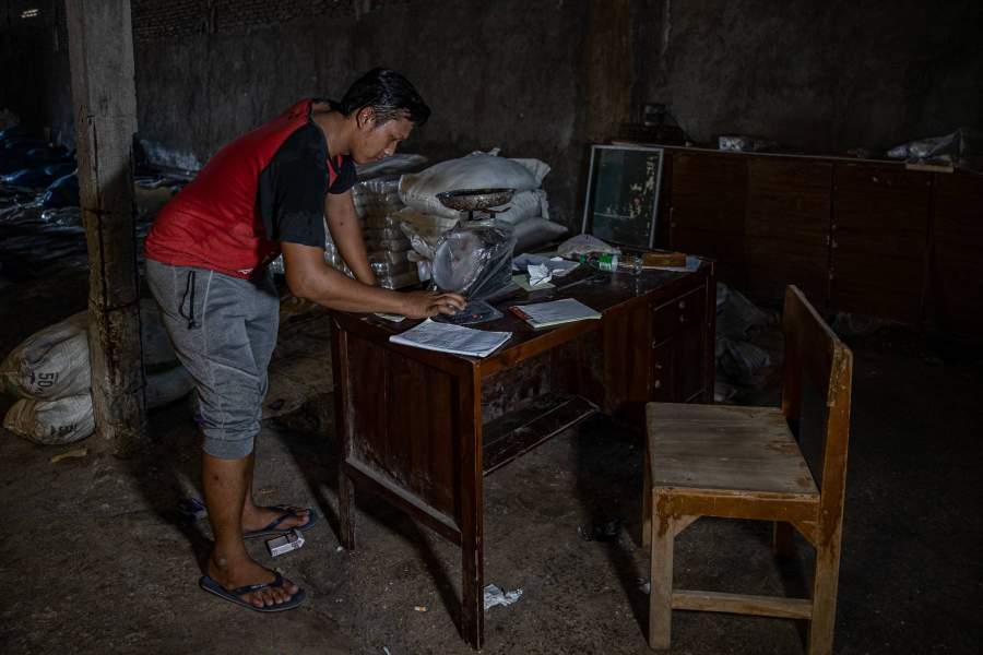 Добыча соли, Индонезия