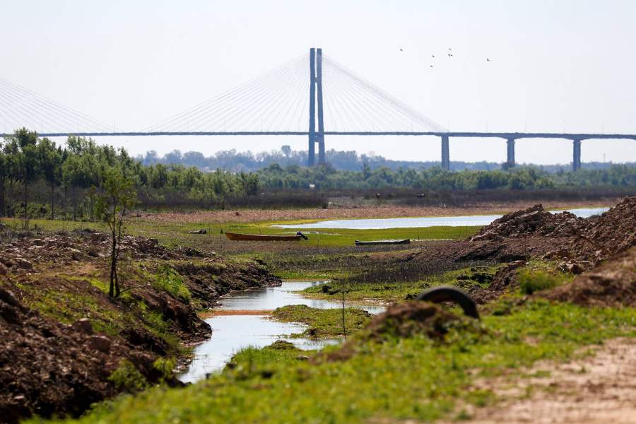 Берег реки Парана