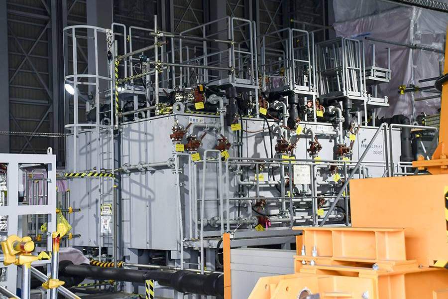 Система очистки воды от радиоактивных частиц