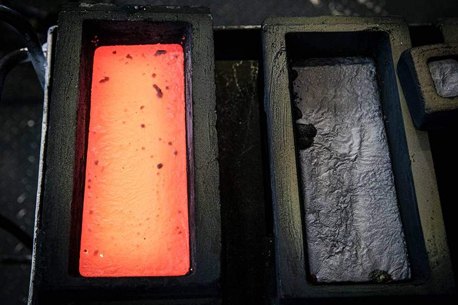 Производство золота на Щелковском заводе вторичных драгоценных металлов