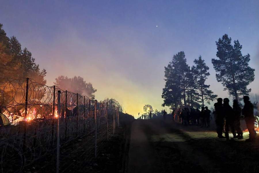 Что происходит на белорусско-польской границе