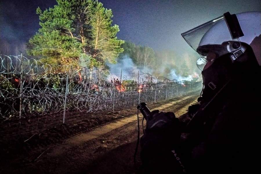 Что происходит на белорусско-польской границе