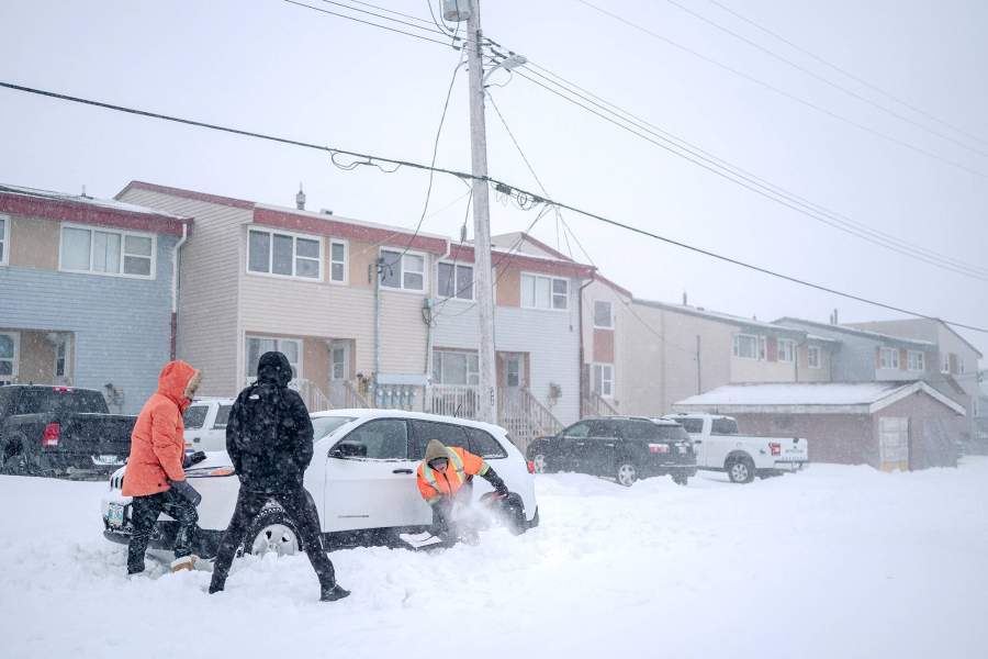 Мировая столица полярных медведей - городок Черчилл