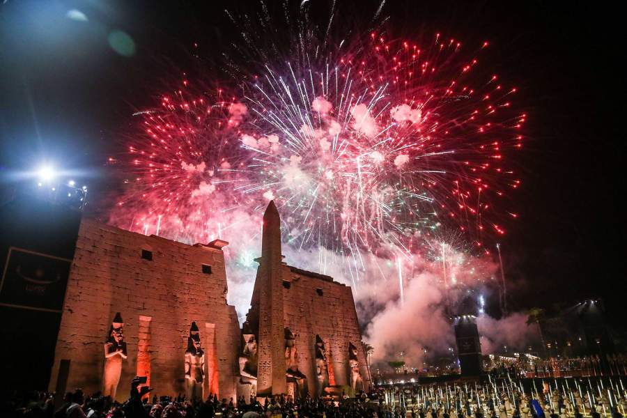 В Луксоре после реконструкции открыли древнюю Аллею сфинксов