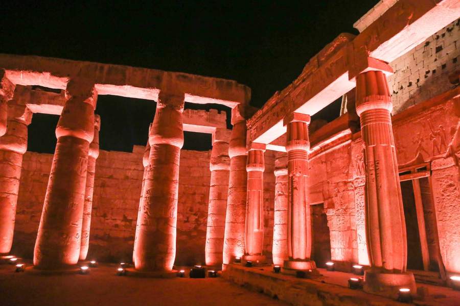 В Луксоре после реконструкции открыли древнюю Аллею сфинксов