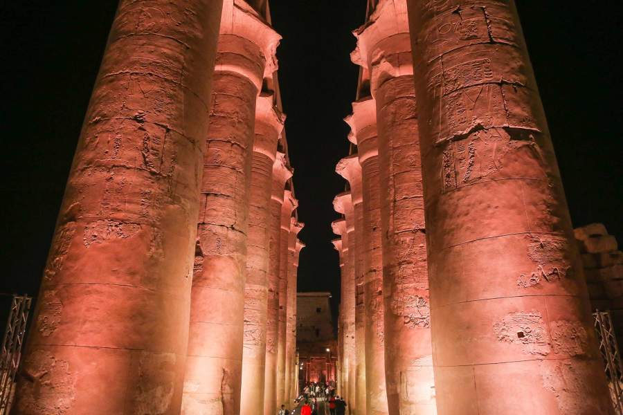 В Луксоре после реконструкции открыли древнюю Аллею сфинксов