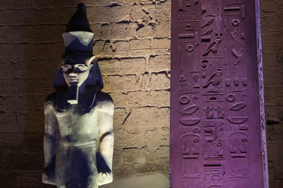 В Луксоре после реконструкции открыли древнюю Аллею сфинксов