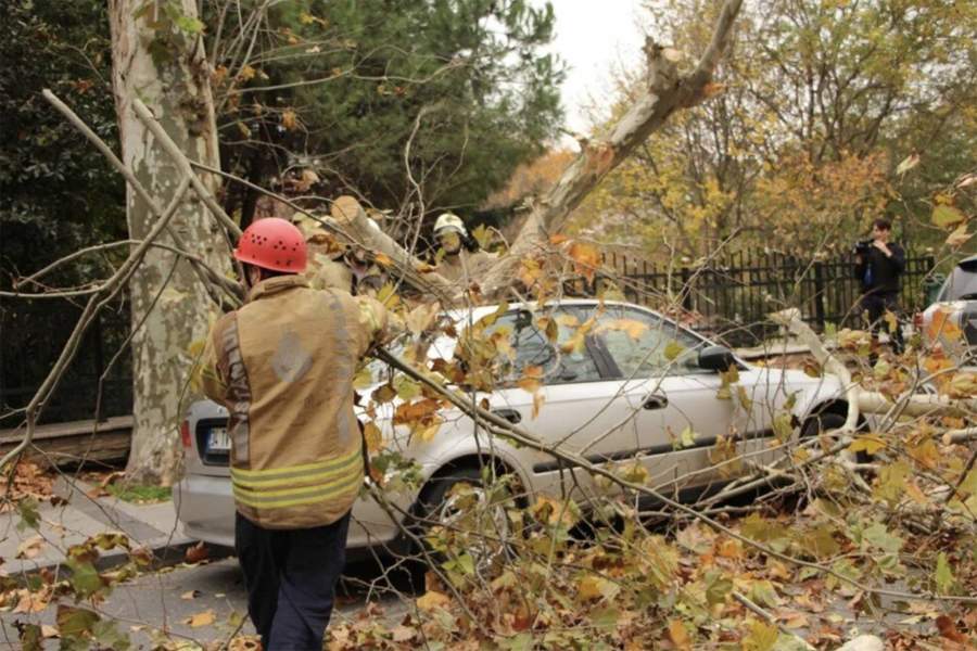 Ураган в Турции