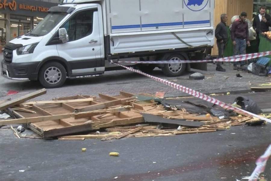 Ураган в Турции