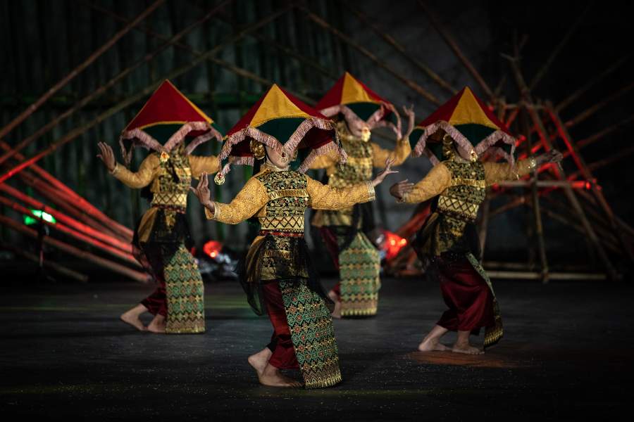 Индонезийский фестиваль зонтов