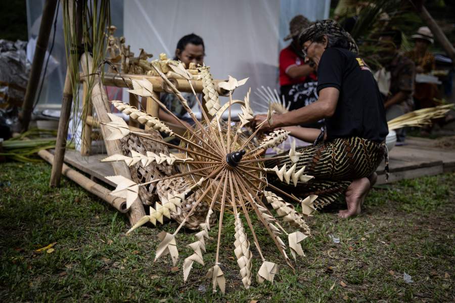 Индонезийский фестиваль зонтов