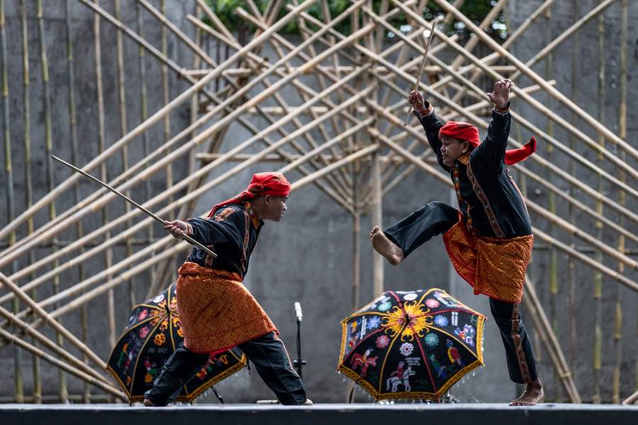Индонезийский фестиваль зонтов