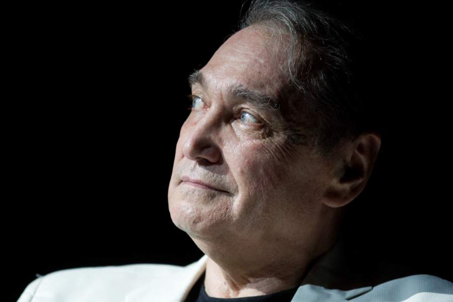 Актер Владимир Коренев на праздновании 70-летнего юбилея в Московском драматическом театре им. К.С.Станиславского