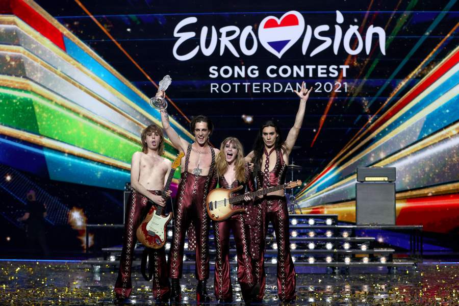 Победа итальянской группы Maneskin на Евровидении 2021