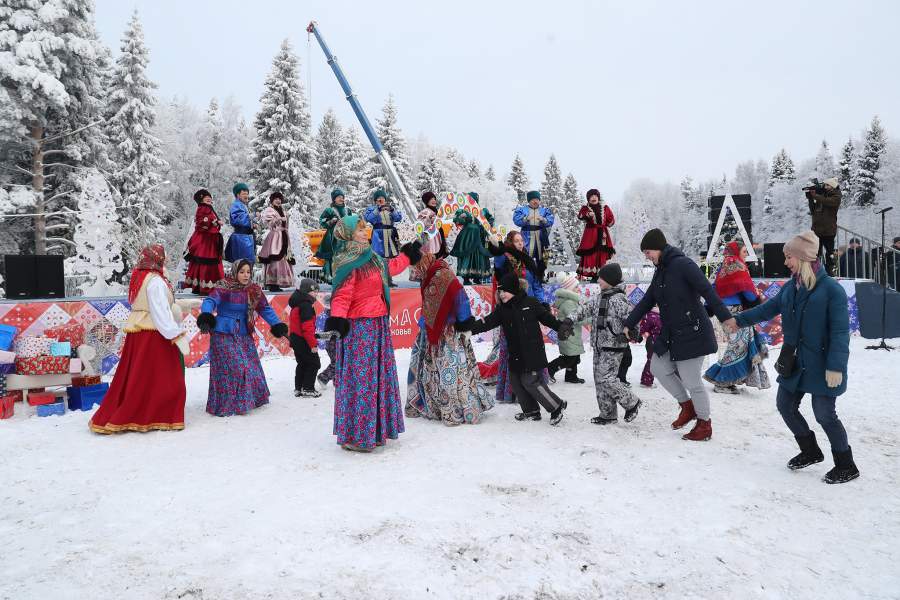 Рубка главной елки страны