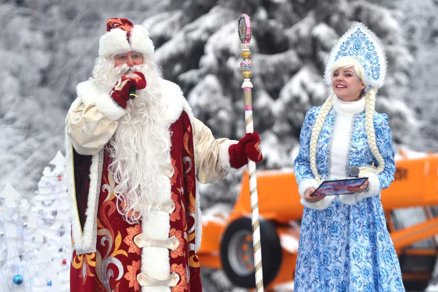 Рубка главной елки страны