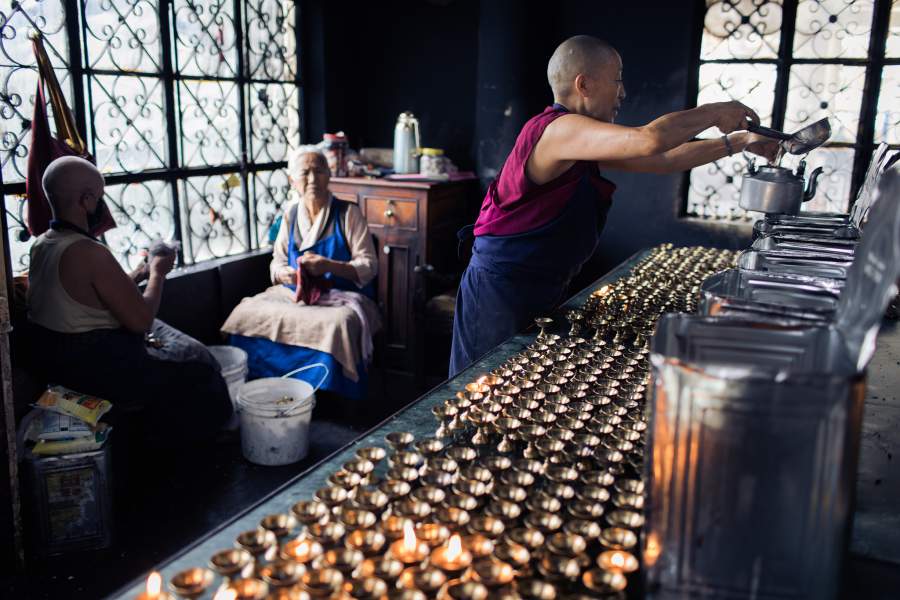 Жизнь тибетцев в северной Индии